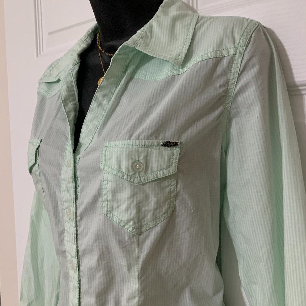 Buffalo David Bitton Women´s Button Down Shirt, Size L
